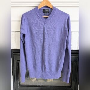HURLEY Purple V-Neck Sweater Men’s Large Lightweight Knit Pullover